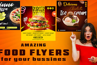 design a custom flyer, business flyer, or brochure