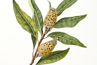 draw custom botanical illustration, concept art