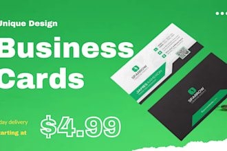 design a professional business card