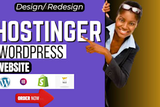 wordpress website design hostinger website design develop wordpress website