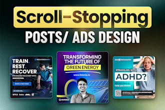 design premium instagram post, or facebook ad creative image