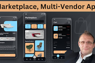 do multivendor app, marketplace app, ecommerce dropshipping, buyer and seller