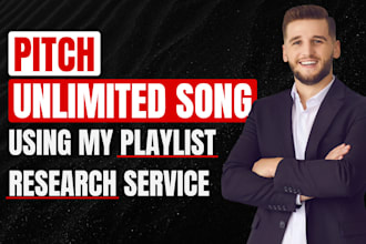 help you in playlist pitching by finding music playlist curator