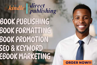 format, publish, and promote your book with a blurb on amazon KDP