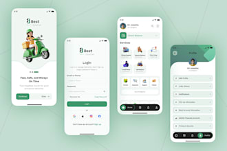 develop courier delivery app, parcel delivery, food delivery app, gift delivery