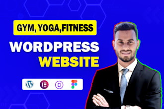 do yoga, fitness, gym, healthcare, home care wordpress website design