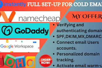 set up instantly ai for email warm up and cold email campaigns