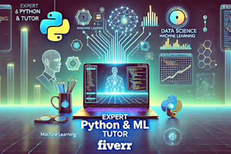 provide tutoring in python, machine learning, and data science