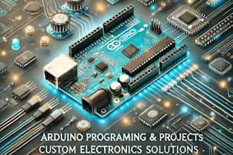 develop and program custom arduino projects for you