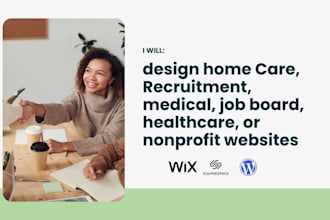 homecare recruitment, medical, job board, healthcare, nonprofit website