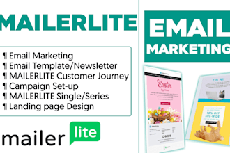 do maillerlite email marketing automation newsletter landing page design zoho