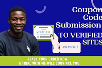 manually submit your amazon, shopify, ecommerce coupon code to USA verified site