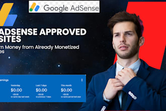 sell adsense approved websites