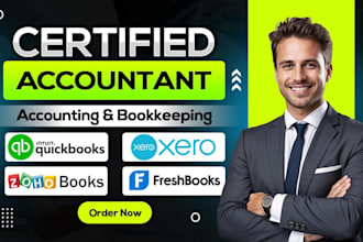 manage your bookkeeping and prepare monthly financial statements in quickbooks