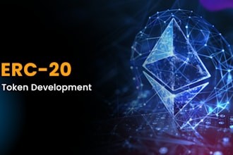 create bep20, erc20 token and smart contract on ethereum and bsc blockchain