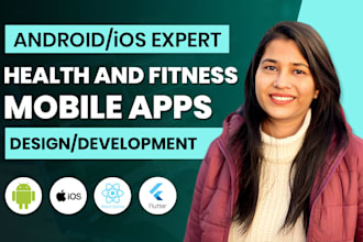 do android ios mobile app development for fitness nutrition meal planner wellnes