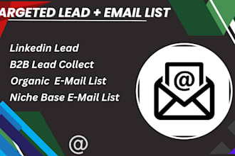 build a b2b lead generation with an email list