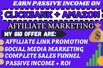 autopilot click bank affiliate marketing, sales funnel, amazon affiliate website