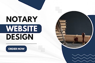 notary website, notary landing page, signature website, wordpress notary, wix