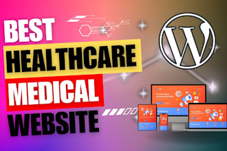design any healthcare, dental , clinic, medical,home care website