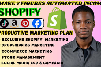 boost shopify sales, esty promotion ecommerce dropshipping marketing