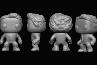model 3d funko pop characters 3d lego 3d fidget toys 3d minifigures
