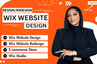 wix website design wix website redesign wix website development wix website