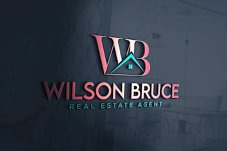 design a unique realtor, real estate logo with branding kit