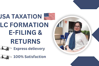 do USA tax return , llc taxation, business tax ,personal tax, e file services
