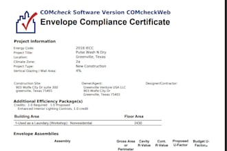 create rescheck and comcheck for permits