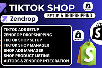setup shopify tiktok shop dropshipping tiktok shop integration fb instagram shop