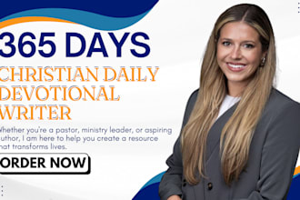 ghostwrite 365 days daily christian devotional journal with christian ebook
