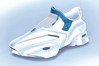 footwear sneakers design boots heels fashion shoe tech pack technical drawing