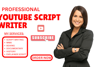 write engaging youtube script, sunnyv, boxing, true crime, video script
