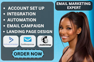 create activecampaign automation, getresponse automation mailchimp automation,