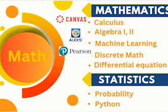 assist you in accounting, math, calculus, linear algebra and discrete math tutor
