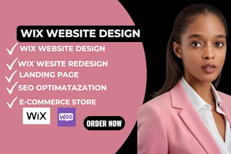 design wix website, redesign wix website, wix ecommerce website, spanish webshop