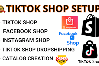 setup tiktok shop usa tiktok shop dropshipping markeing manager
