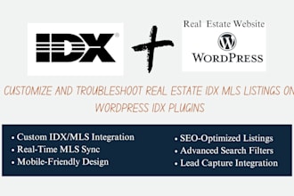 customize and troubleshoot real estate idx mls listings on wordpress idx plugins