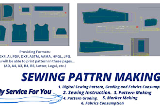 professional garment patterns and grading maker
