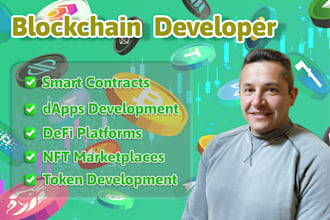 build web3 dapps and deploy smart contracts for crypto solutions