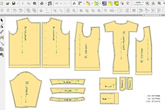 be your professional pattern maker for clothing
