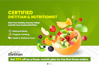 create personalized diet plans for your fitness and health