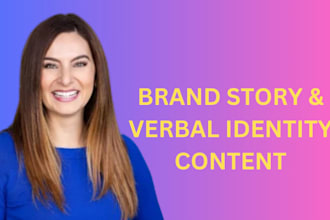 write a professional brand story, mission, vision, why us