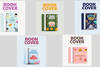 design professional low content book covers for amazon kdp