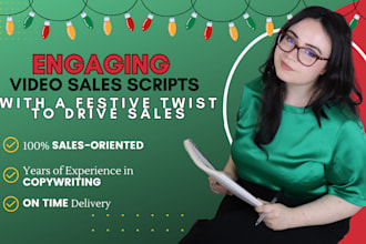 craft engaging vsl scripts with a festive twist to drive sales