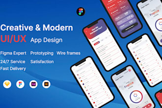 create mobile app design for ios,android and mobile  web app