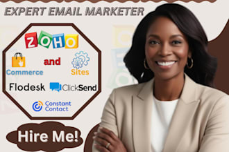 design and redesign zoho website zoho ecommerce automation flodek clicksend SEO