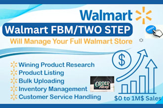 be your walmart 2 step dropshiping virtual assistant