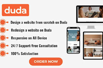 clone dynamic duda website build duda website  redesign design duda online store